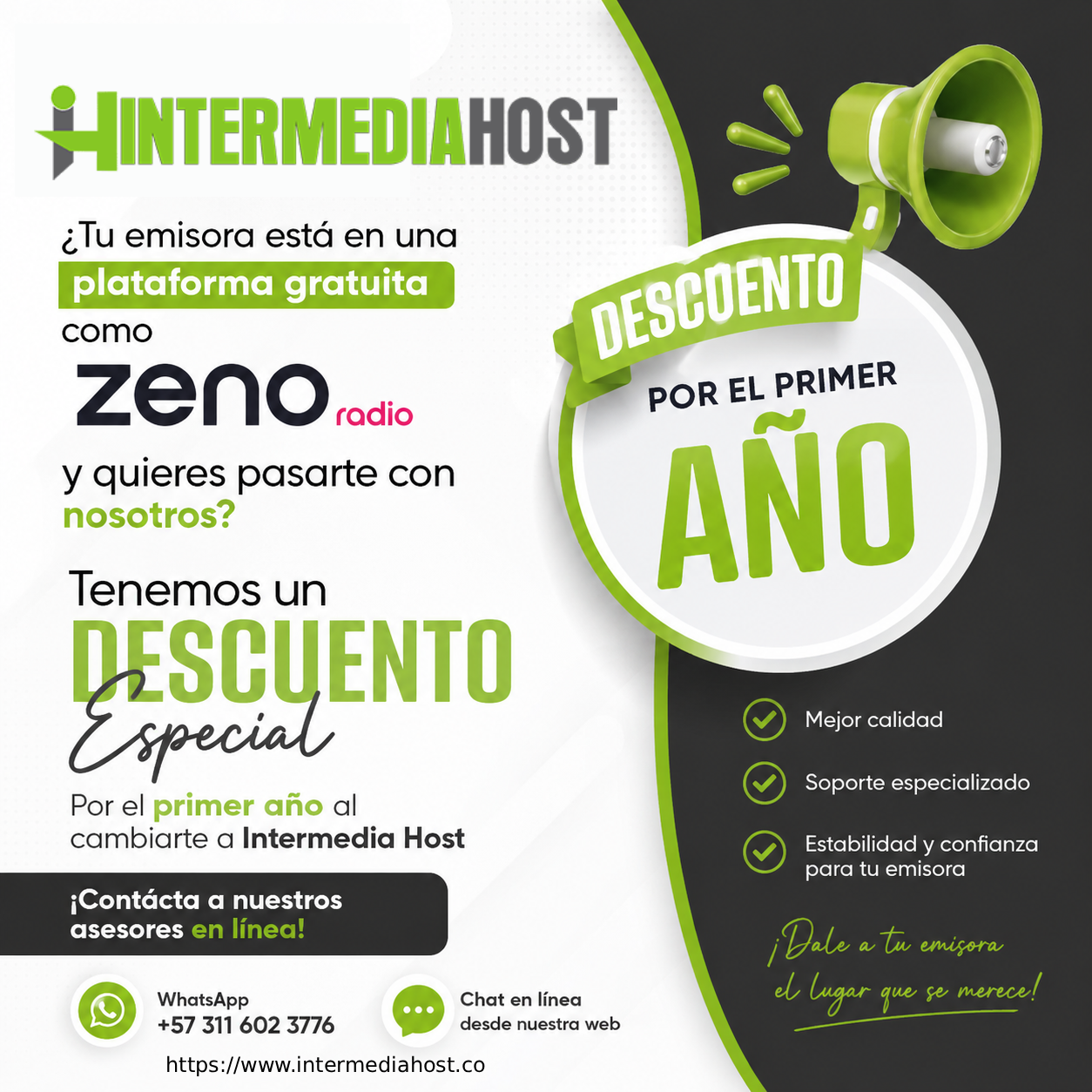 Promoción Intermedia Host
